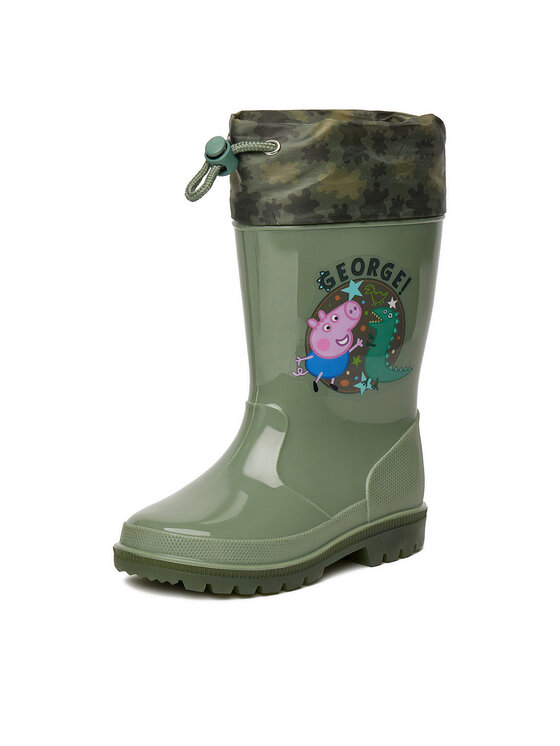 Peppa Pig Peppa Pig Gumijasti škornji CEO-NJ-AW25-338PP Khaki