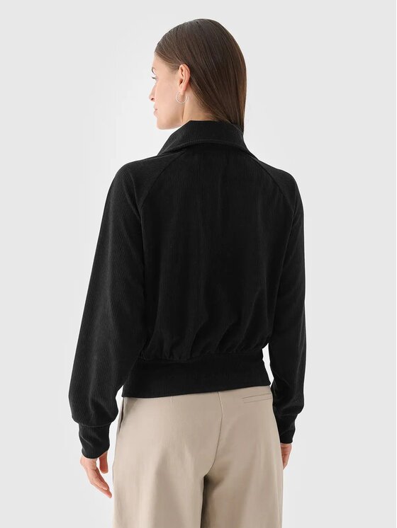 4F 4F Bluza 4FRAW24TSWSF2054-20S Czarny Oversize
