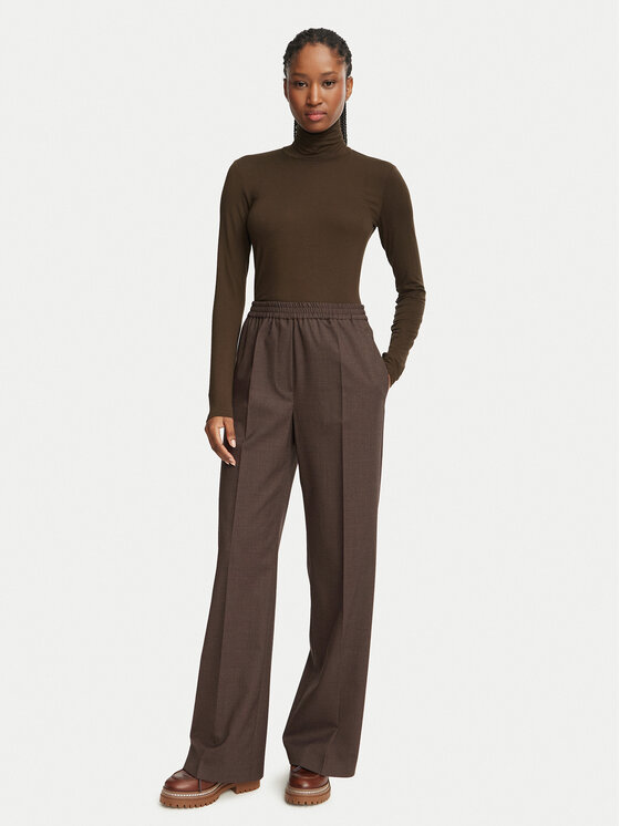 Weekend Max Mara Weekend Max Mara Golf Multif 2625946012 Brązowy ciemny Regular Fit