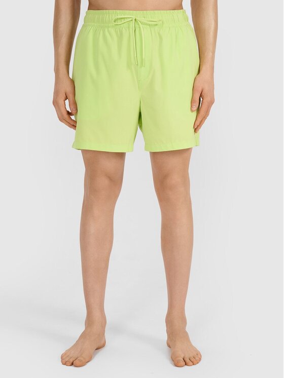 4F 4F Plážové šortky 4FWSS25UBDSM134-45S Zelená Regular Fit