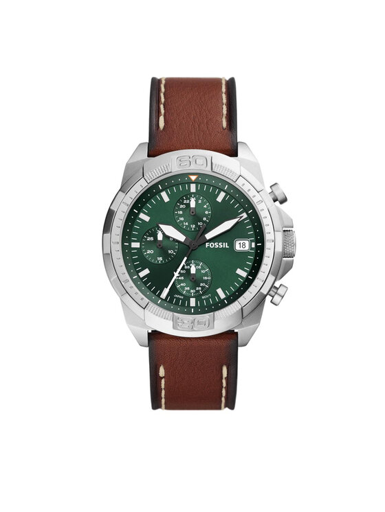 Fossil Zegarek Bronson Chronograph FS5898 Brązowy | Modivo.pl