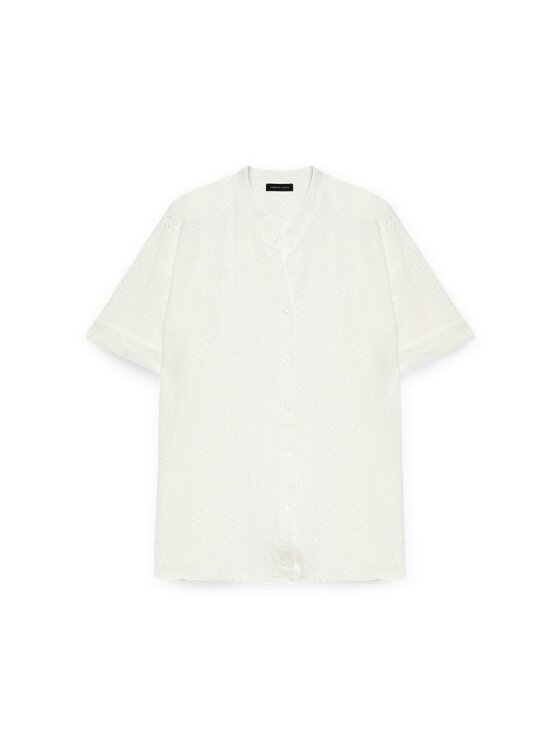 Fiorella Rubino Fiorella Rubino Camicia 5055T001393N011 Bianco Regular Fit