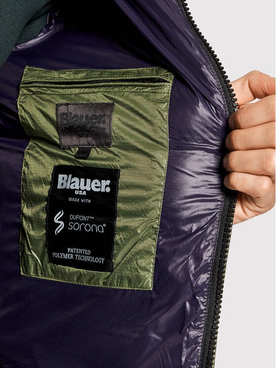 Blauer Blauer Žieminė striukė 21WBLUC02079 005958 Žalia Regular Fit
