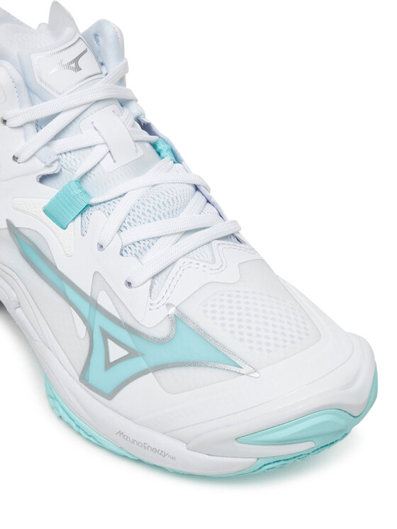 Mizuno Mizuno Batai uždaroms aikštelėms Wave Lightning Z8 Mid V1GC2405 Balta
