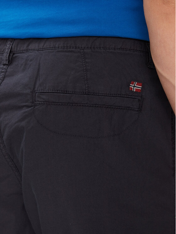 Napapijri Napapijri Stoffshorts Nakuru 6 NP0A4HRV Dunkelblau Regular Fit