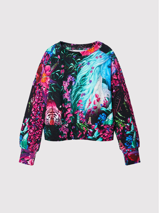 Felpa Morado 22WGSK08 Multicolore Regular Fit