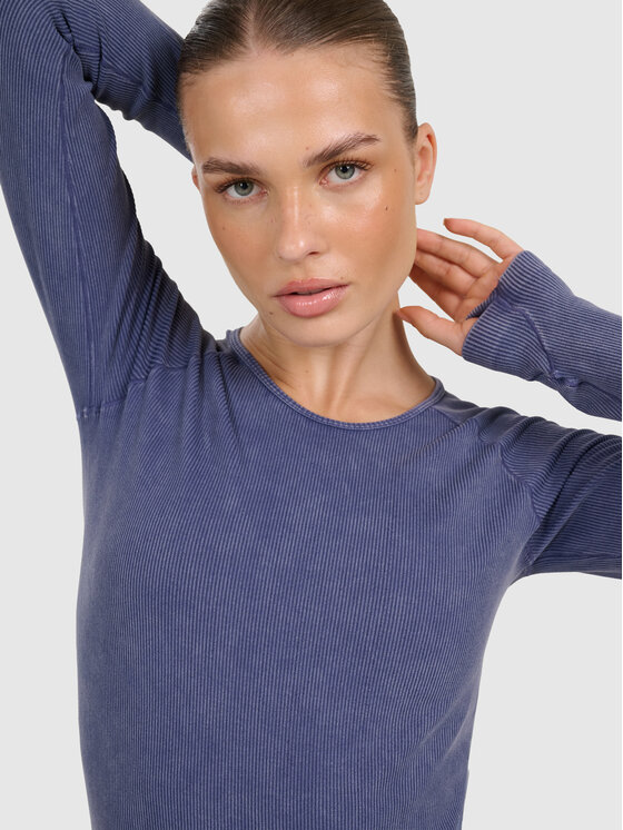 4F 4F Koszulka techniczna YOGA Granatowy Regular Fit