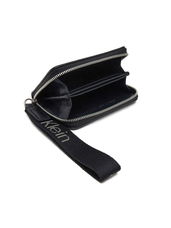 Calvin Klein Jeans Calvin Klein Jeans Pénztárca Ultralight Md Zip W/ Wristlet LV04K1024G Fekete