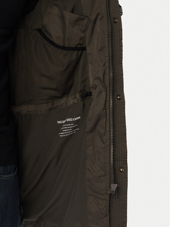 G-STAR G-STAR Зимова куртка Element Pod Hod D29834-E623 Темно-зелений Regular Fit
