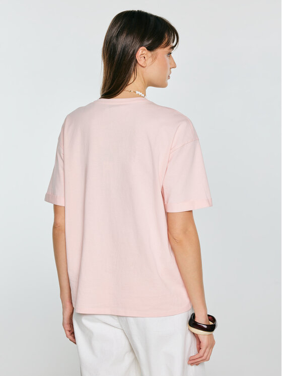 BIG STAR BIG STAR T-Shirt LIKA Różowy Comfort Fit