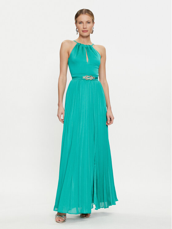 Marciano Guess Marciano Guess Вечірня сукня 4GGK14 7089A Зелений A-Line Fit