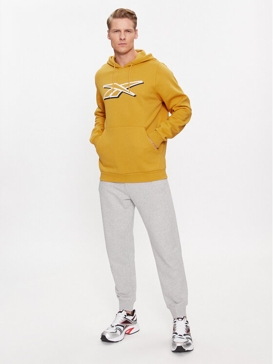 Reebok Reebok Світшот Identity IN1692 Жовтий Regular Fit