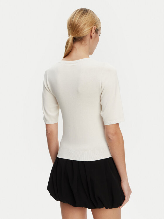 Kontatto Kontatto Maglione 3M0504C Écru Regular Fit