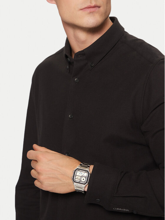 Casio Casio Pulkstenis AE-1200WHD-1AVEF Sudraba