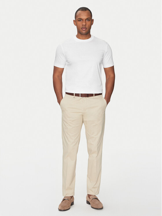 BOSS BOSS Stoffhose C-Genius 50534612 Beige Slim Fit