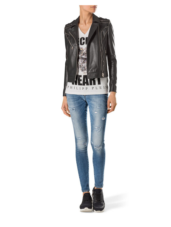PHILIPP PLEIN PHILIPP PLEIN Jeggings 30786 Blu Jegging Fit