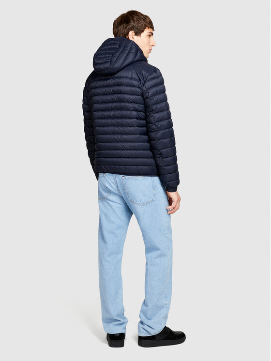 Sisley Sisley Átmeneti kabát 2BA2SN02H Sötétkék Slim Fit