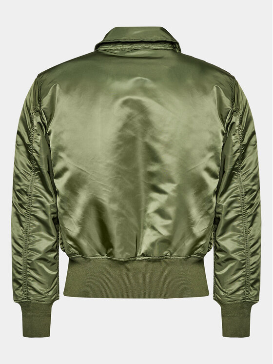 Alpha Industries Alpha Industries Kurtka bomber Cwu 45 100102 Zielony Regular Fit
