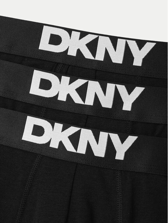 DKNY DKNY Σετ μποξεράκια 3 τμχ NEW YORK Μαύρο