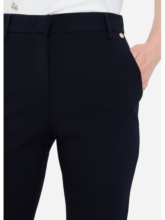 Liu Jo Liu Jo Pantaloni di tessuto CF5430T054A94028 Celeste Regular Fit