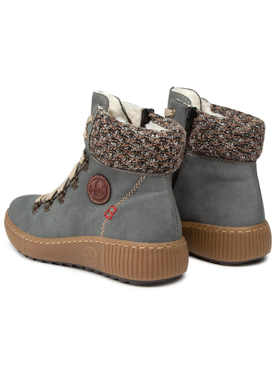 Rieker Rieker Schnürschuhe Z6648-14 Blau