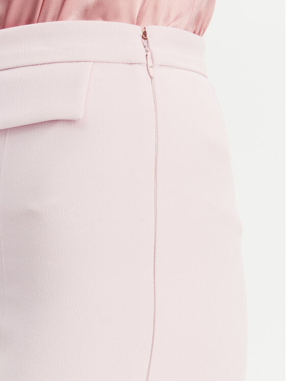 Elisabetta Franchi Elisabetta Franchi Текстилни панталони PA-077-51E2-V320 Розов Regular Fit