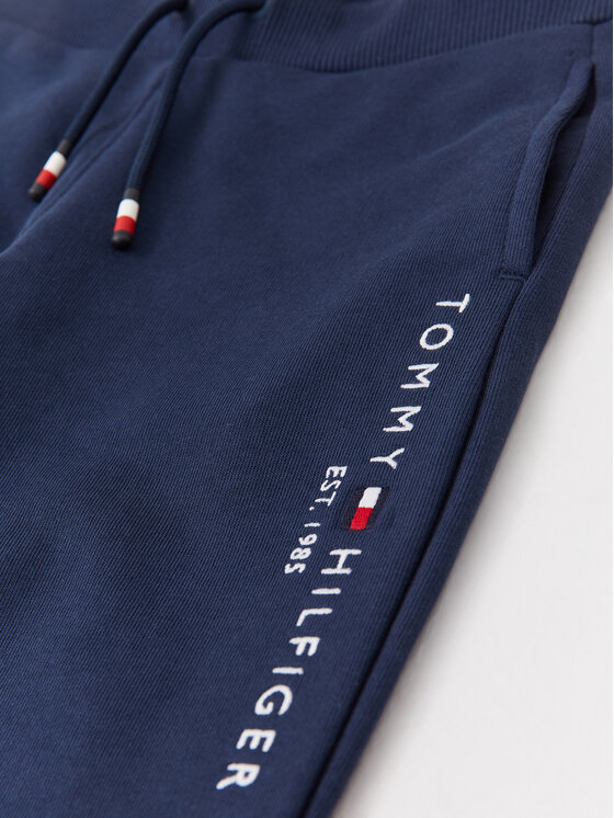 Tommy Hilfiger Tommy Hilfiger Melegítő alsó Essential KS0KS00214C87 M Sötétkék Regular Fit