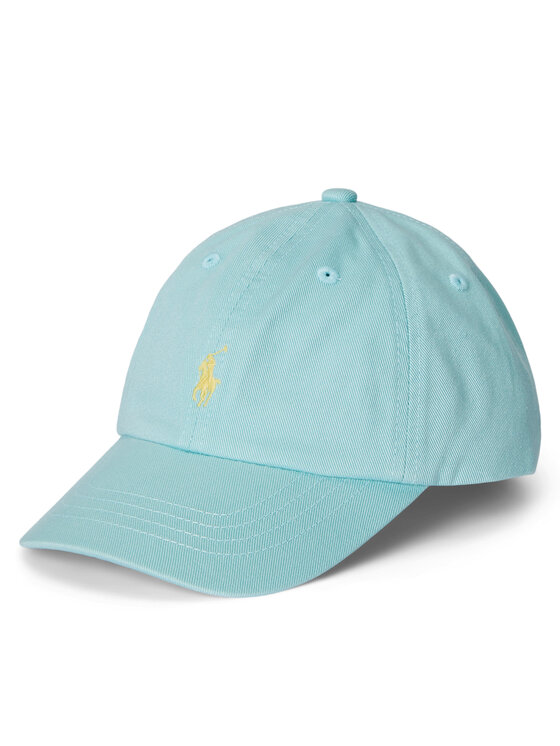 Dziecięca Czapka z daszkiem Polo Ralph Lauren, Błękitna, 322785653064