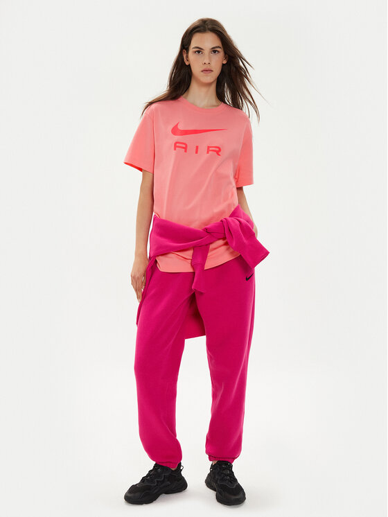 Nike Nike T-Shirt DX7918 Różowy Regular Fit