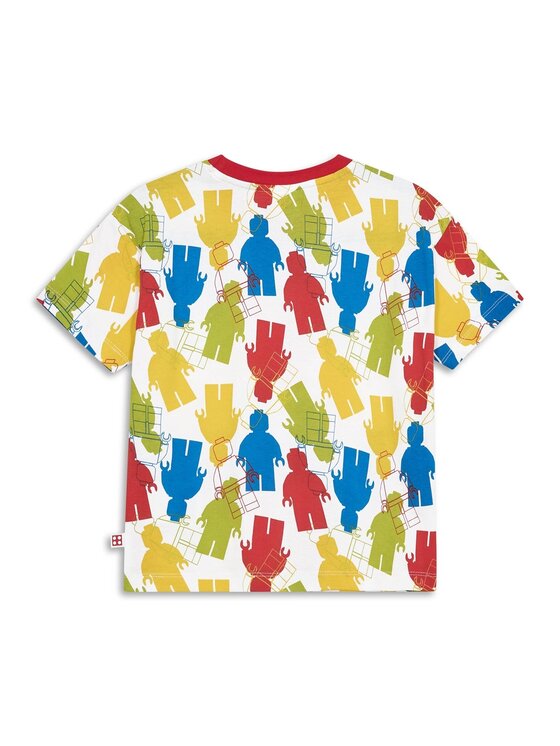 LEGO LEGO T-Shirt 11011348/101 Biały Regular Fit