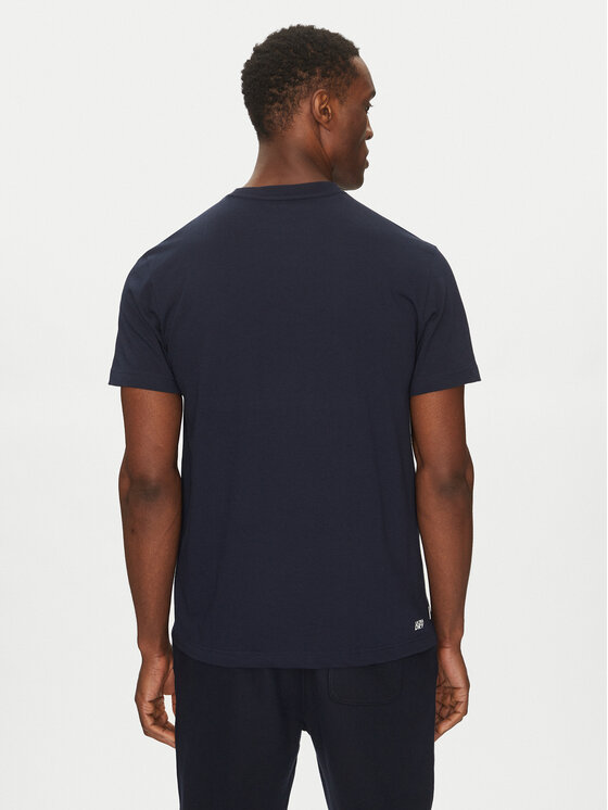 Lacoste Lacoste T-Shirt TH8916 Granatowy Regular Fit