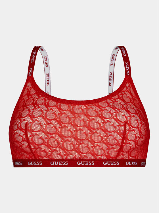 Guess Guess Biustonosz braletka O3BC16 KBXA0 Czerwony