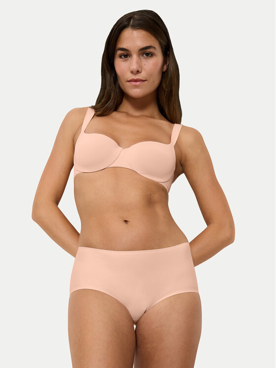 Triumph Triumph Pusiau dengta (balcony bra) liemenėlė Make-Up Illusion 10217849 Rožinė