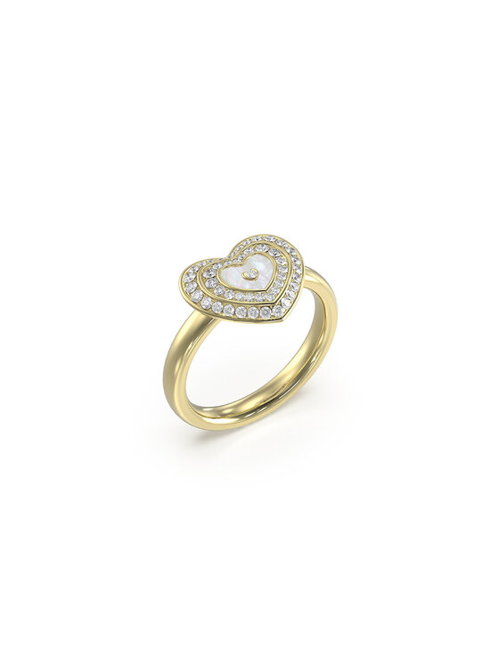 Guess Guess Prsteň JUBR04029JWYGWH56 Zlatá