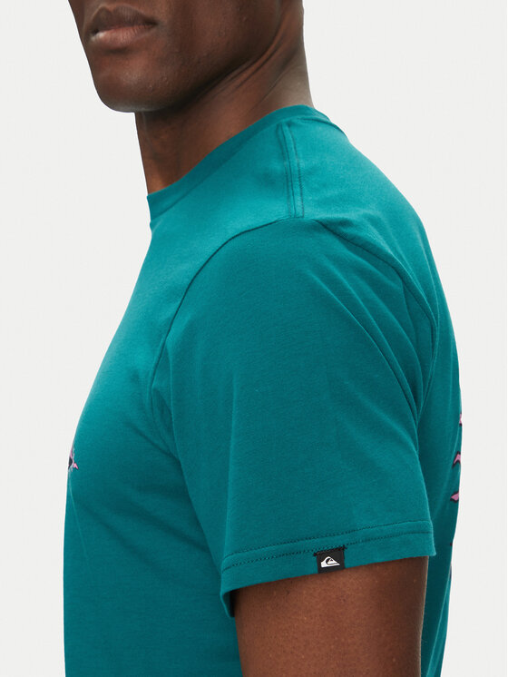 Quiksilver Quiksilver Marškinėliai EQYZT08046 Žalia Regular Fit