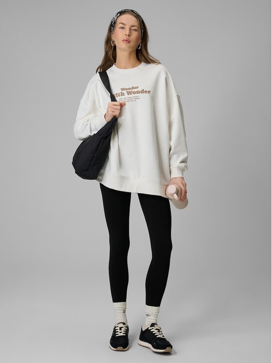 4F 4F Bluza 4FRSS26TSWSF2993-11S Biały Oversize