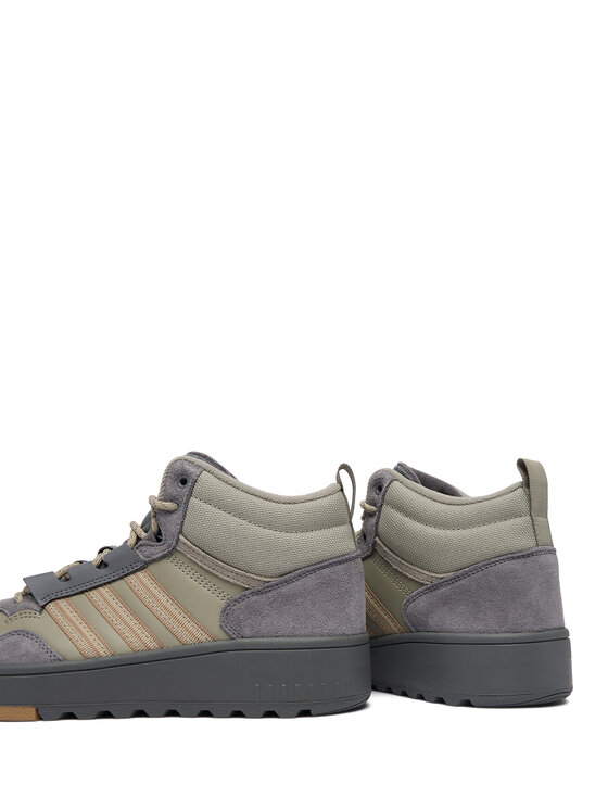 adidas adidas Sneakersy Hoops 4.0 Mid Shoes KI6379 Zelená