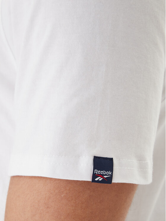 Reebok Reebok T-Shirt Finn RK25570CCM Bílá Regular Fit