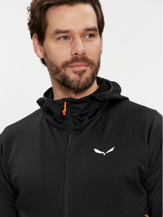 Salewa Salewa Μπλούζα τεχνική Puez 28521 Μαύρο Slim Fit