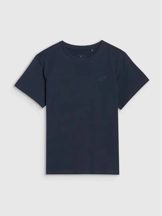 4F 4F T-Shirt 4FJWMM00TTSHF2332-31S Μπλε Regular Fit