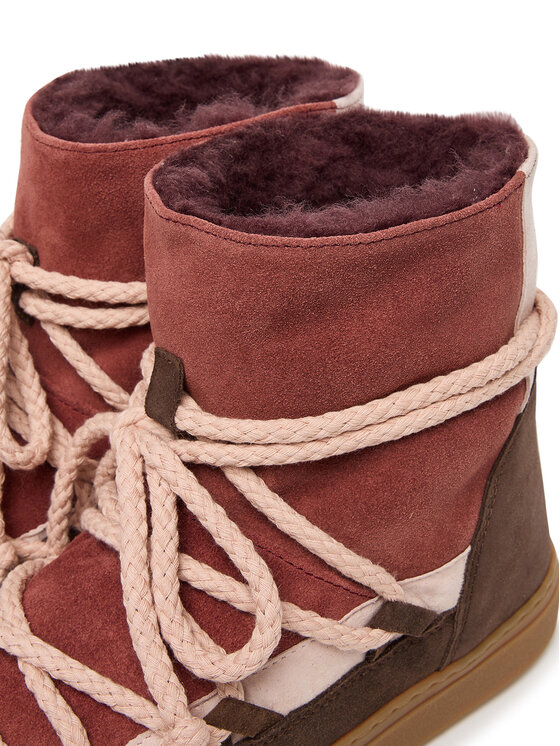 Inuikii Inuikii Cizme de zăpadă Patchwork 3001.003.0072 Vișiniu