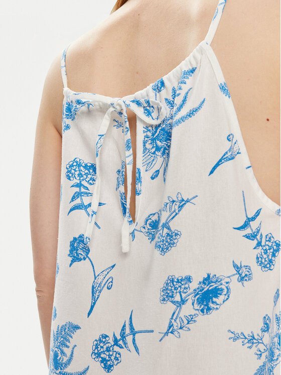 Vero Moda Vero Moda Літня сукня Mymilo 10303634 Білий Regular Fit