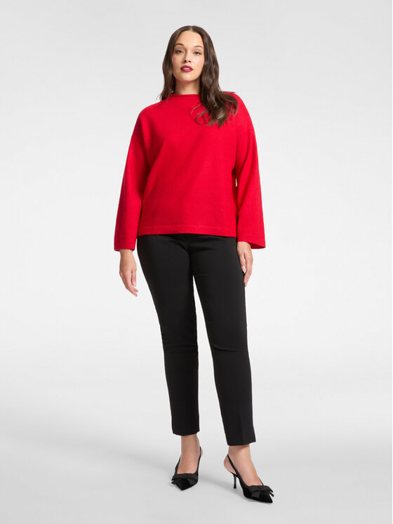 Elena Mirò Elena Mirò Cardigan M489Z000622N016 Rosso A-Line Fit