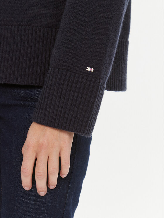 Tommy Hilfiger Tommy Hilfiger Garbó WW0WW39903 Sötétkék Relaxed Fit