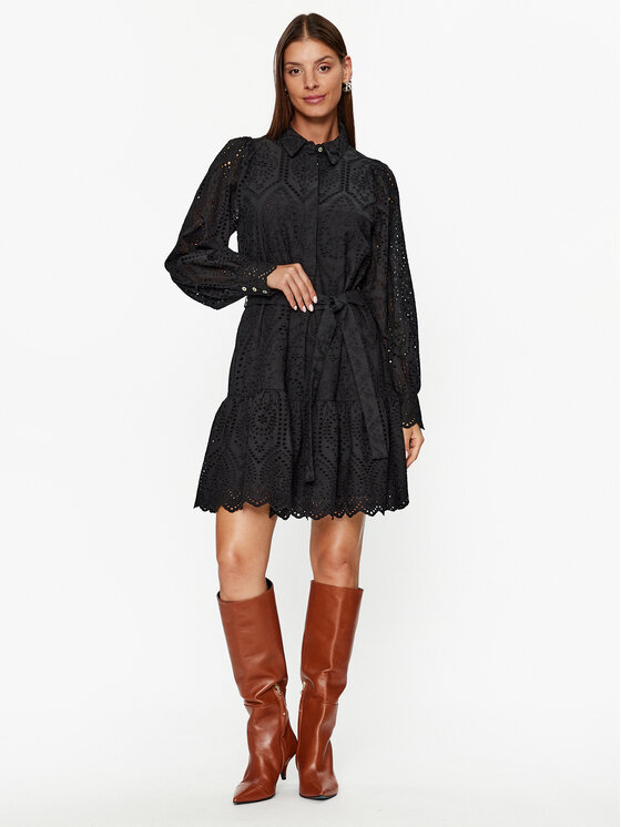 YAS YAS Sommerkleid Holi 26030709 Schwarz Loose Fit