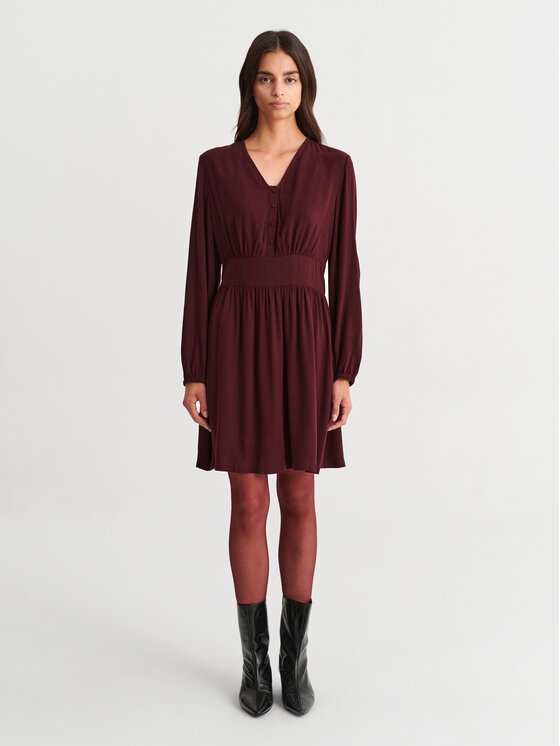TATUUM TATUUM Sukienka codzienna KAMDINA Czerwony Loose Fit