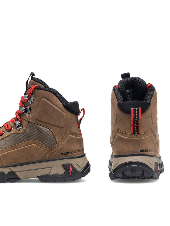 BASS OUTDOOR BASS OUTDOOR Pohodni čevlji BA12H820 Rjava