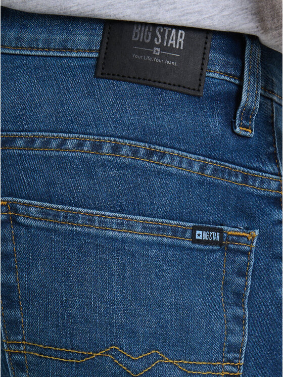 BIG STAR BIG STAR Jeansy DERIC_303_190 Niebieski Skinny Fit