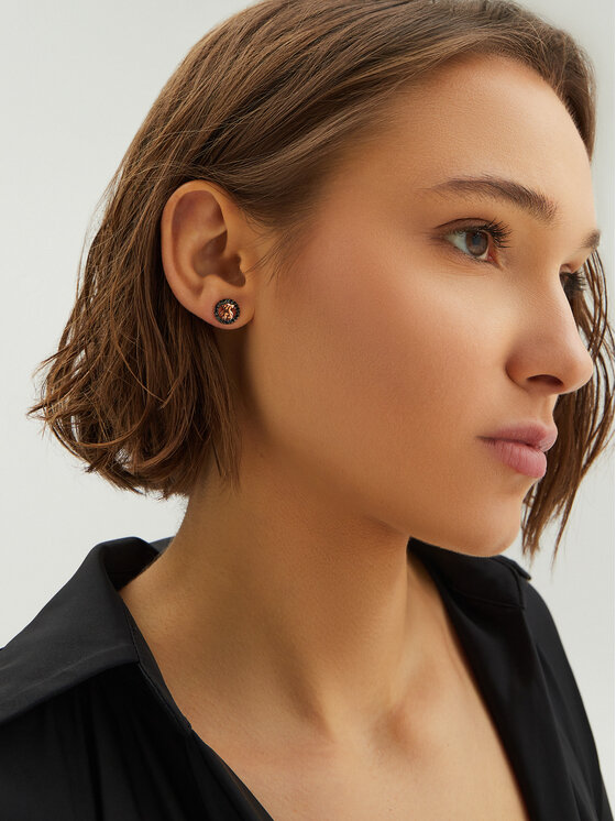 TOUS TOUS Naušnice Camille 1000051800 Ružičasta pozlata