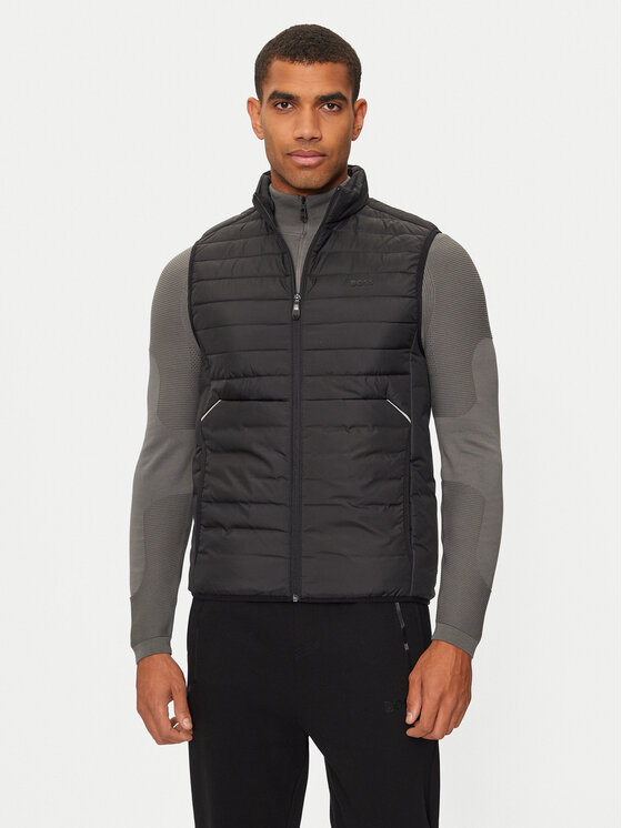 BOSS BOSS Mellény V_Thor 2 50514762 Fekete Regular Fit